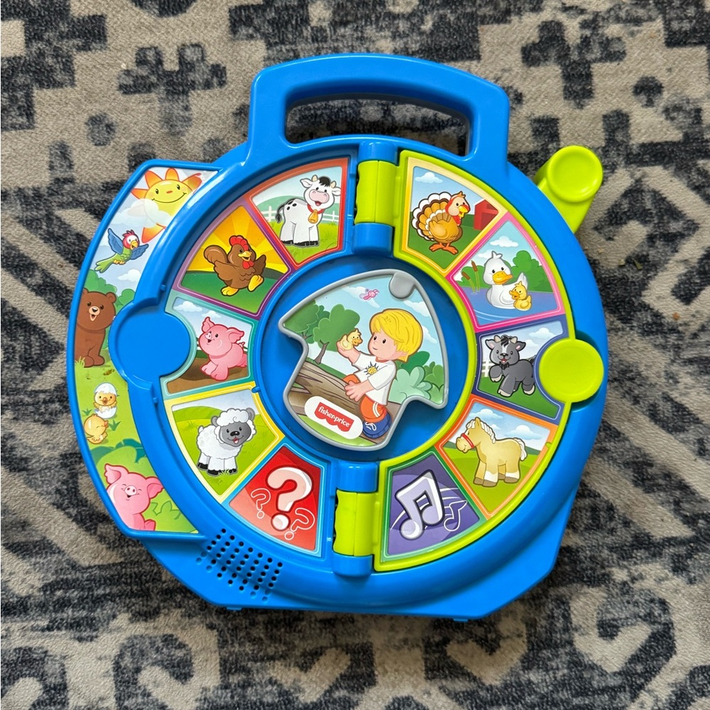 Fisher-Price See And Say Farmer Animal Interactive Sounds Toy